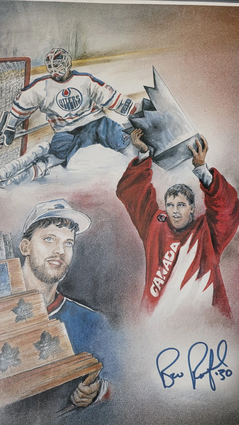 Framed Hockey Art Print - photo 2