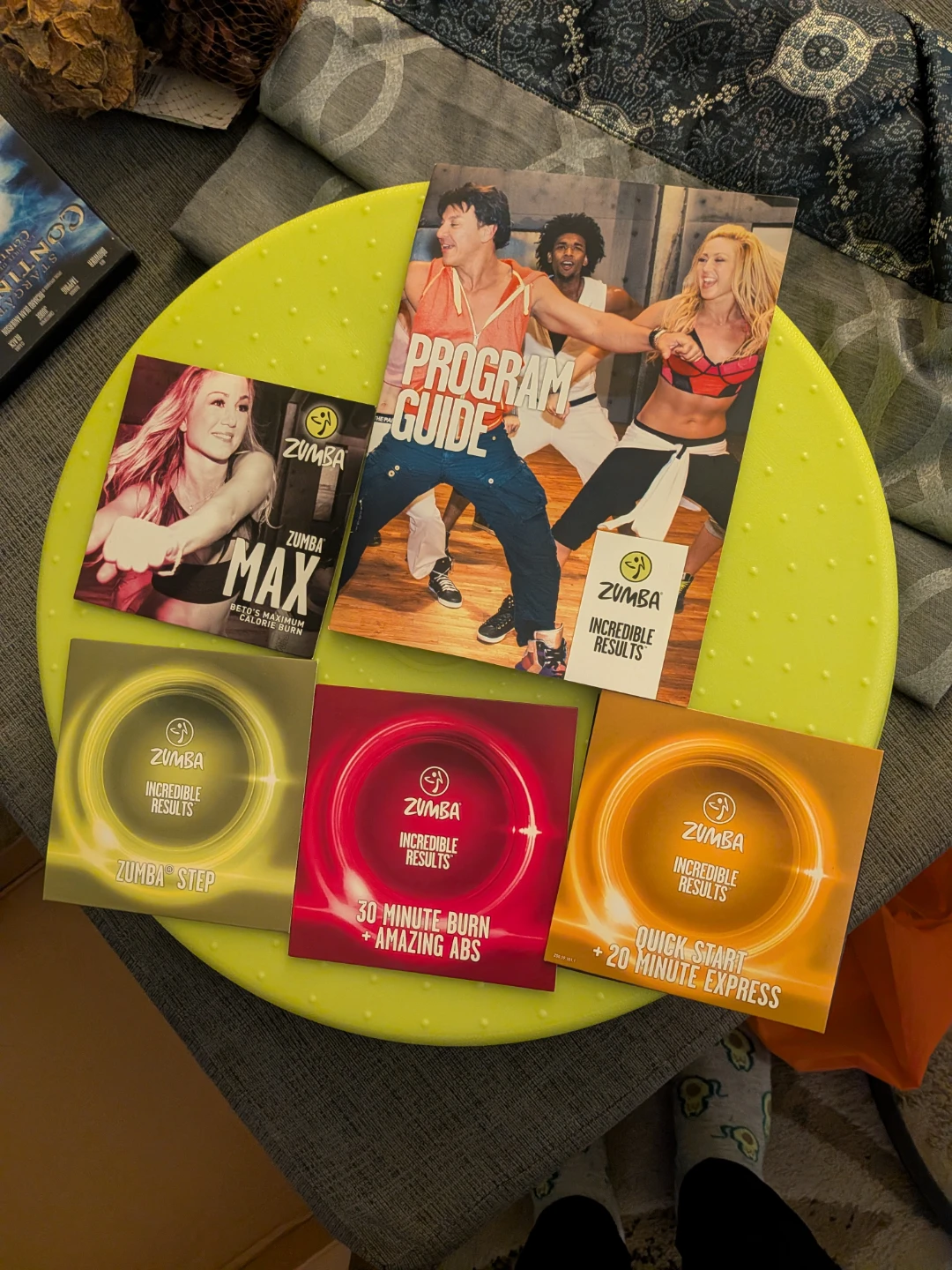 Zumba step package pick up in St Albert