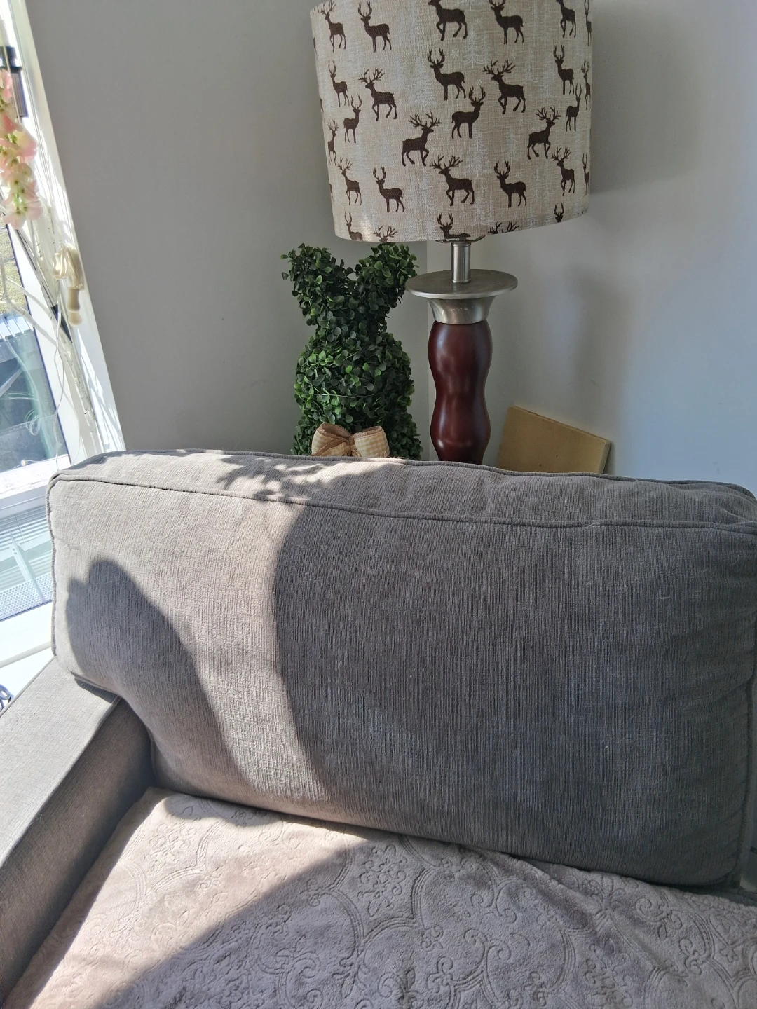 Gray Fabric Chaise Lounge - photo 3