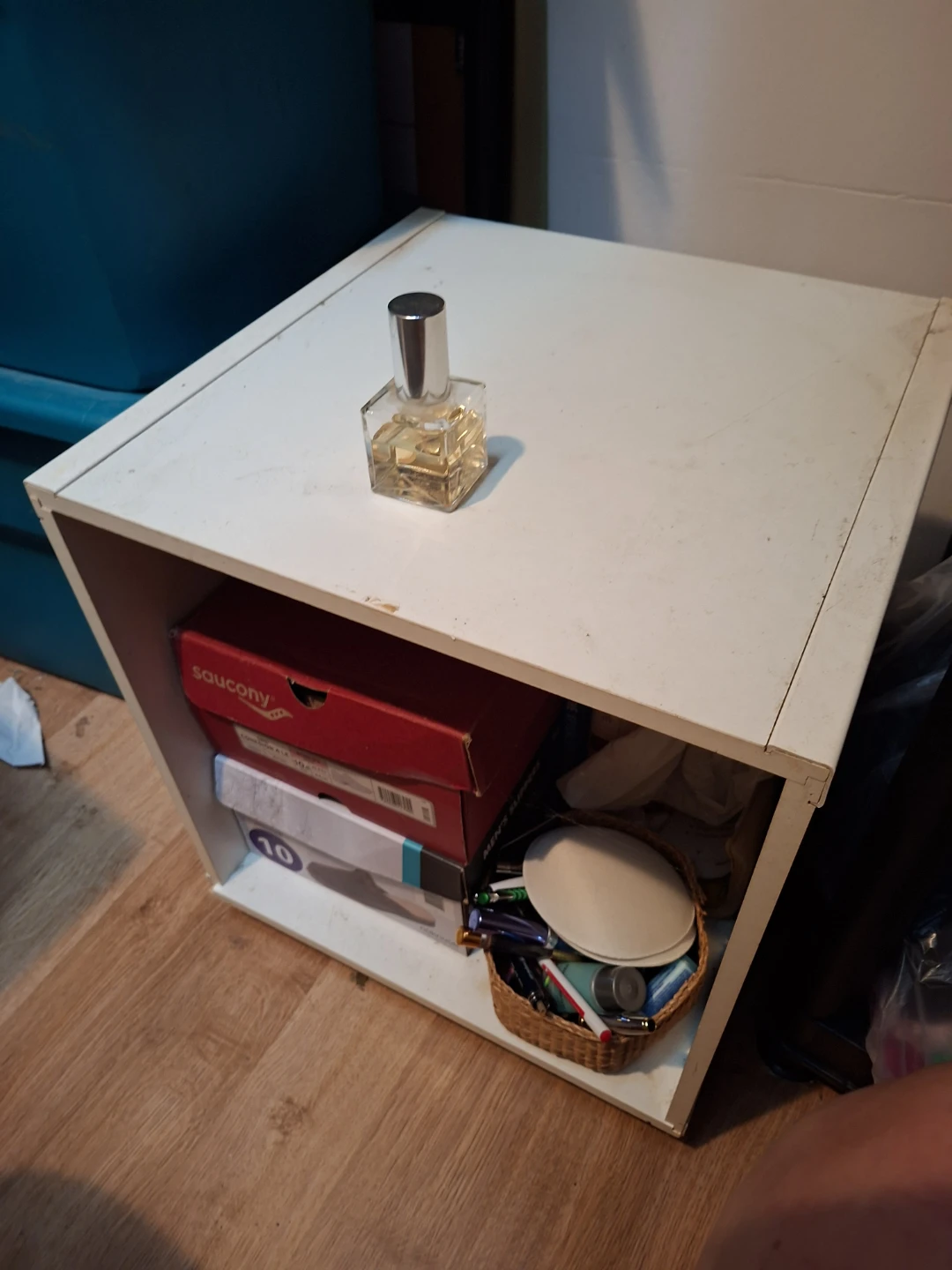 White Cube Movable Storage Unit