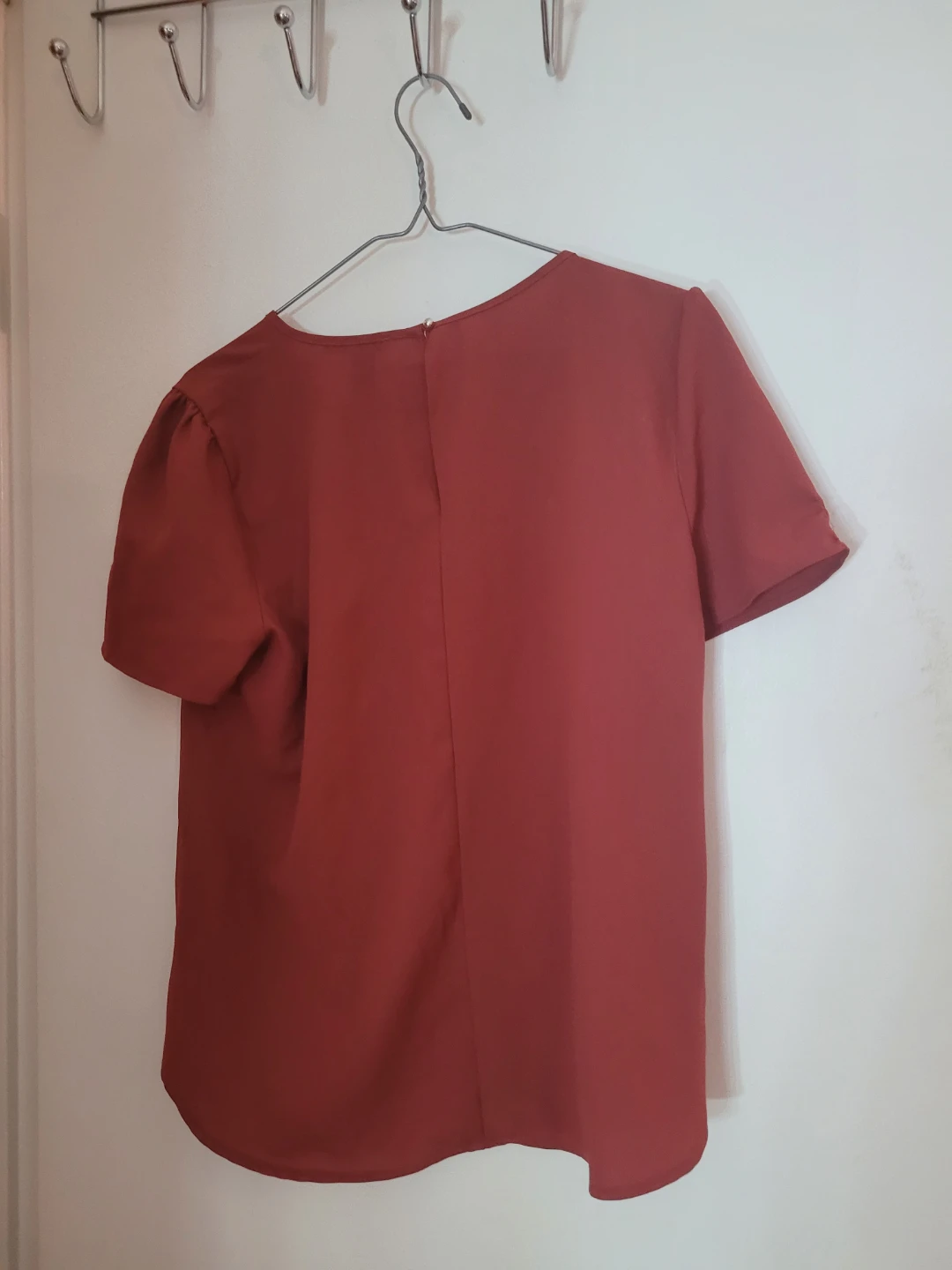 Forever 21 Rust Red Short Sleeve Top - photo 2