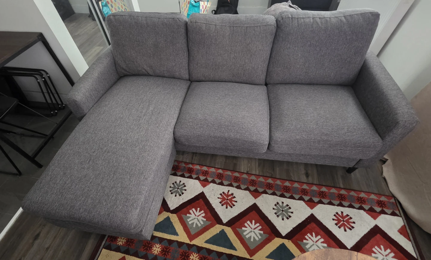L shape sofa