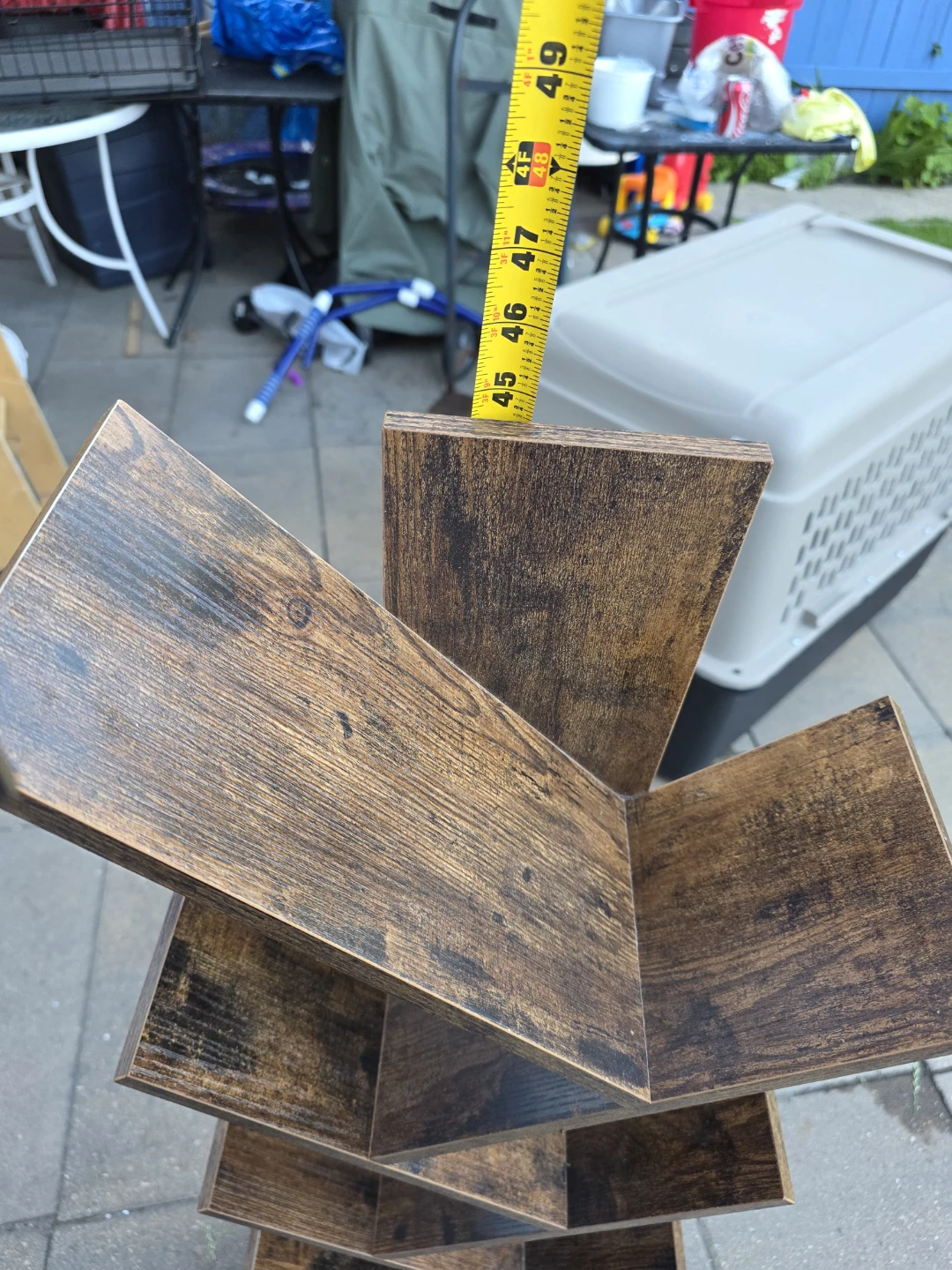 Wooden Bookshelf - photo 3