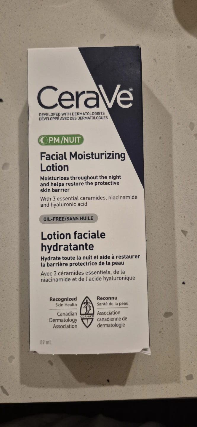CeraVe PM Facial Moisturizing Lotion 89mL