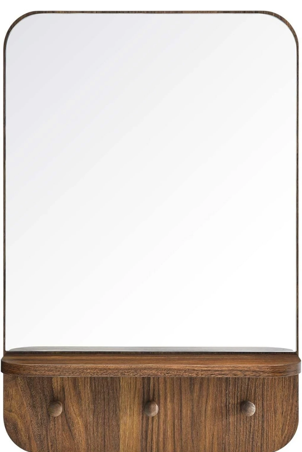 BRAND NEW IN BOX Mirror with Shelf and Hooks - photo 4