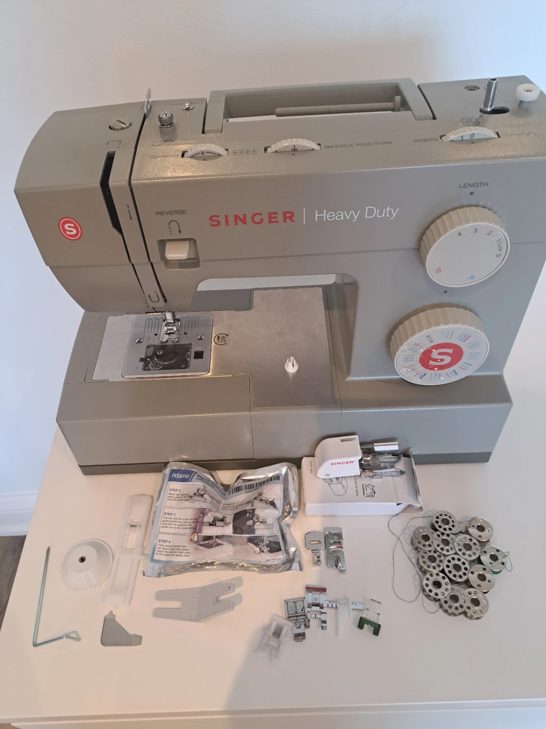 Singer Heavy Duty Sewing Machine.