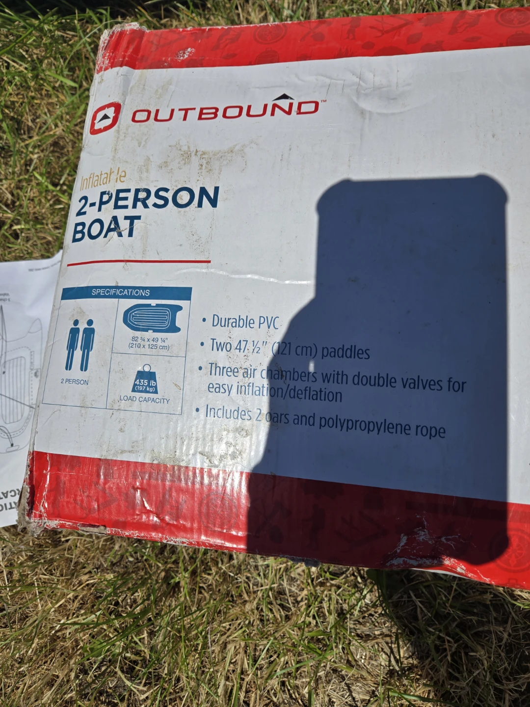 NEW inflatable boat 2 persons - photo 2