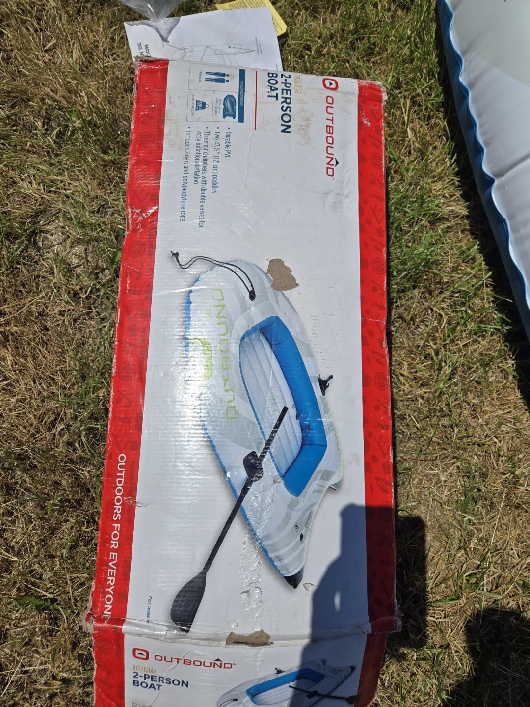 NEW inflatable boat 2 persons - photo 3