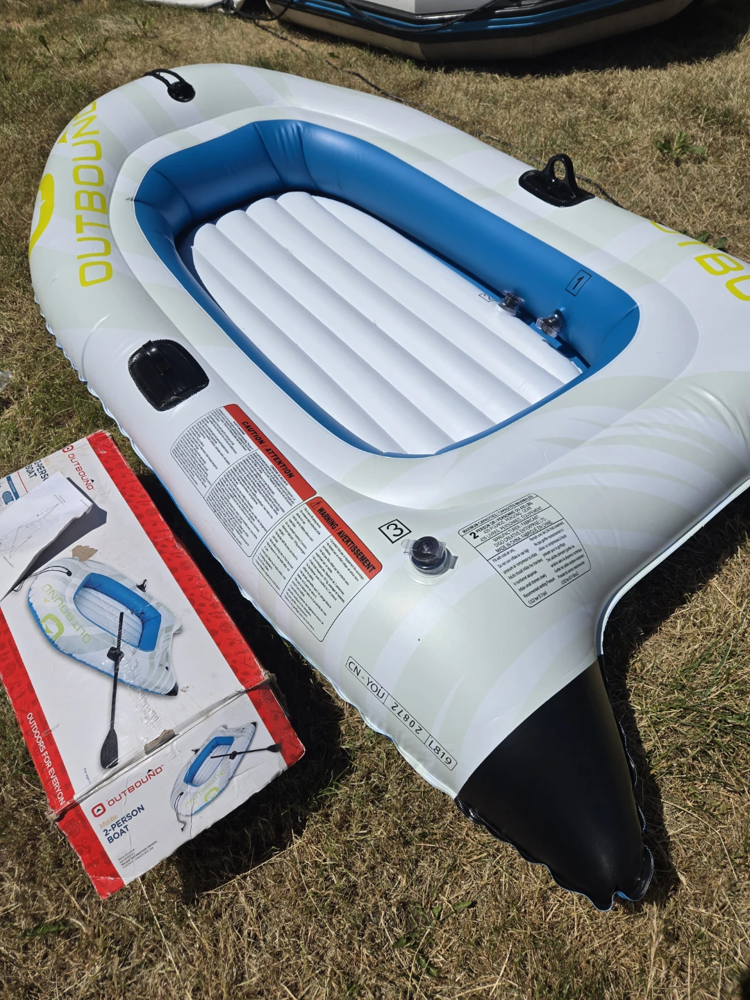 NEW inflatable boat 2 persons - photo 4