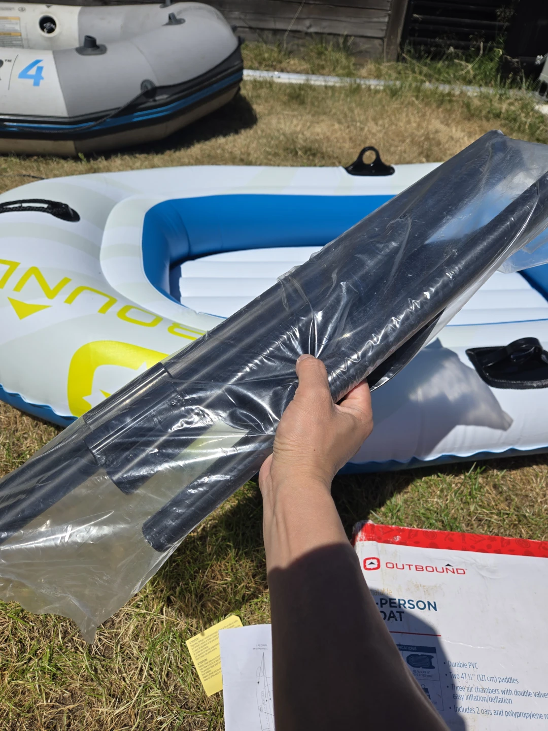 NEW inflatable boat 2 persons - photo 5
