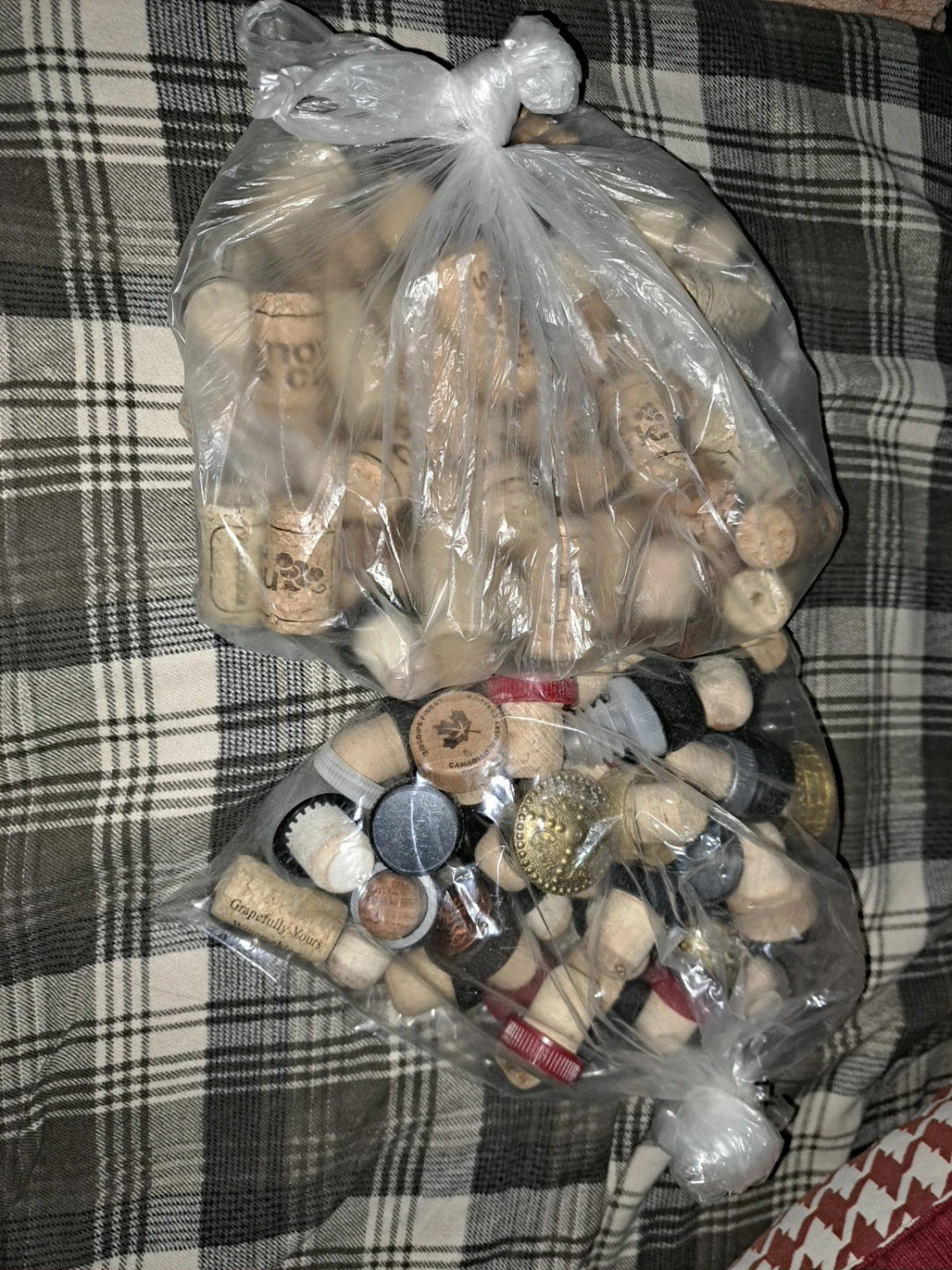 Free. Assorted wine corks.