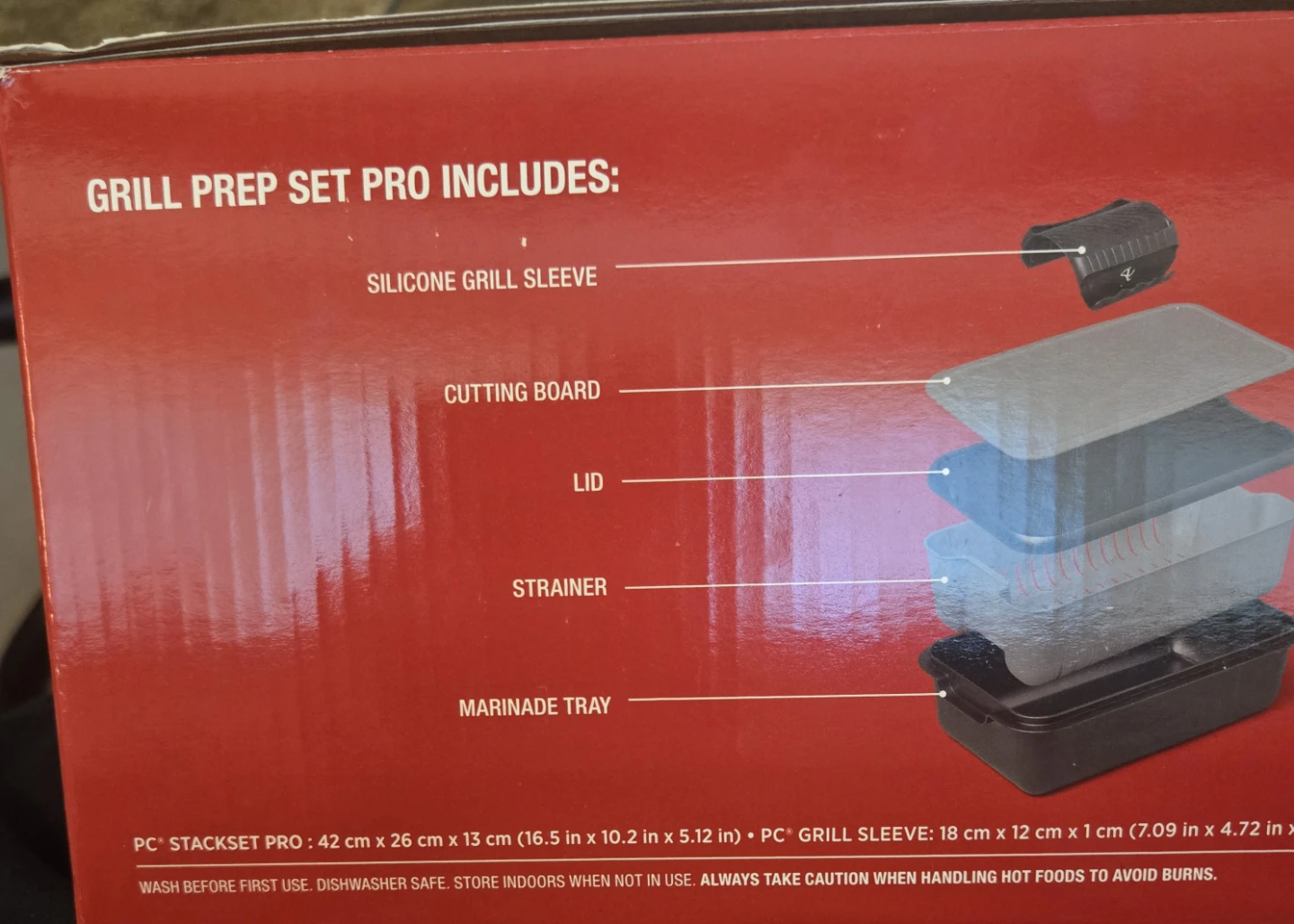 President’s Choice Pro Grill Prep Set. Brand New In Box. - photo 2
