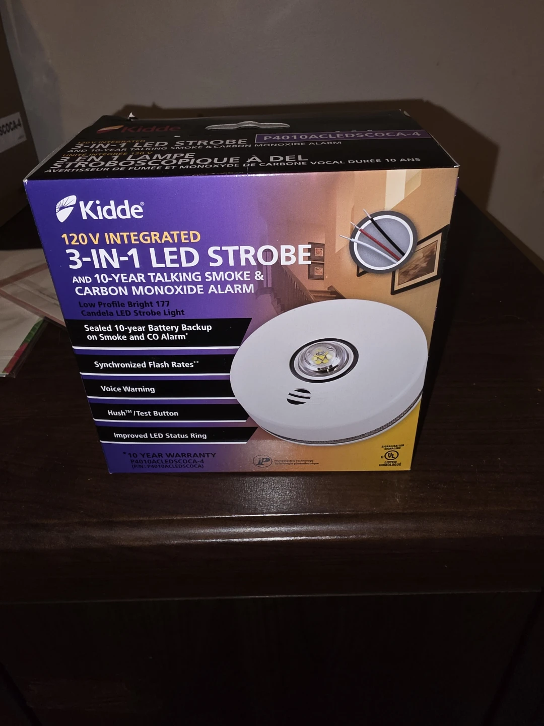 2 in1 and a 3 in 1 strobe smoke detectors