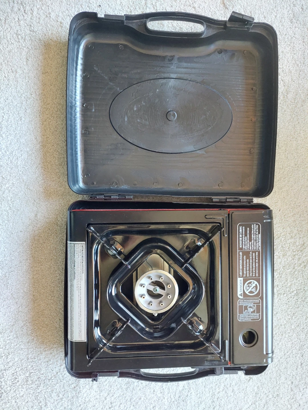 Portable Gas Stove with Carrying Case - photo 2