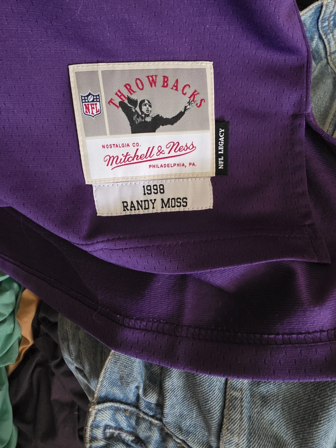 Mitchell & Ness Randy Moss 84 Minnesota Vikings Jersey - photo 2