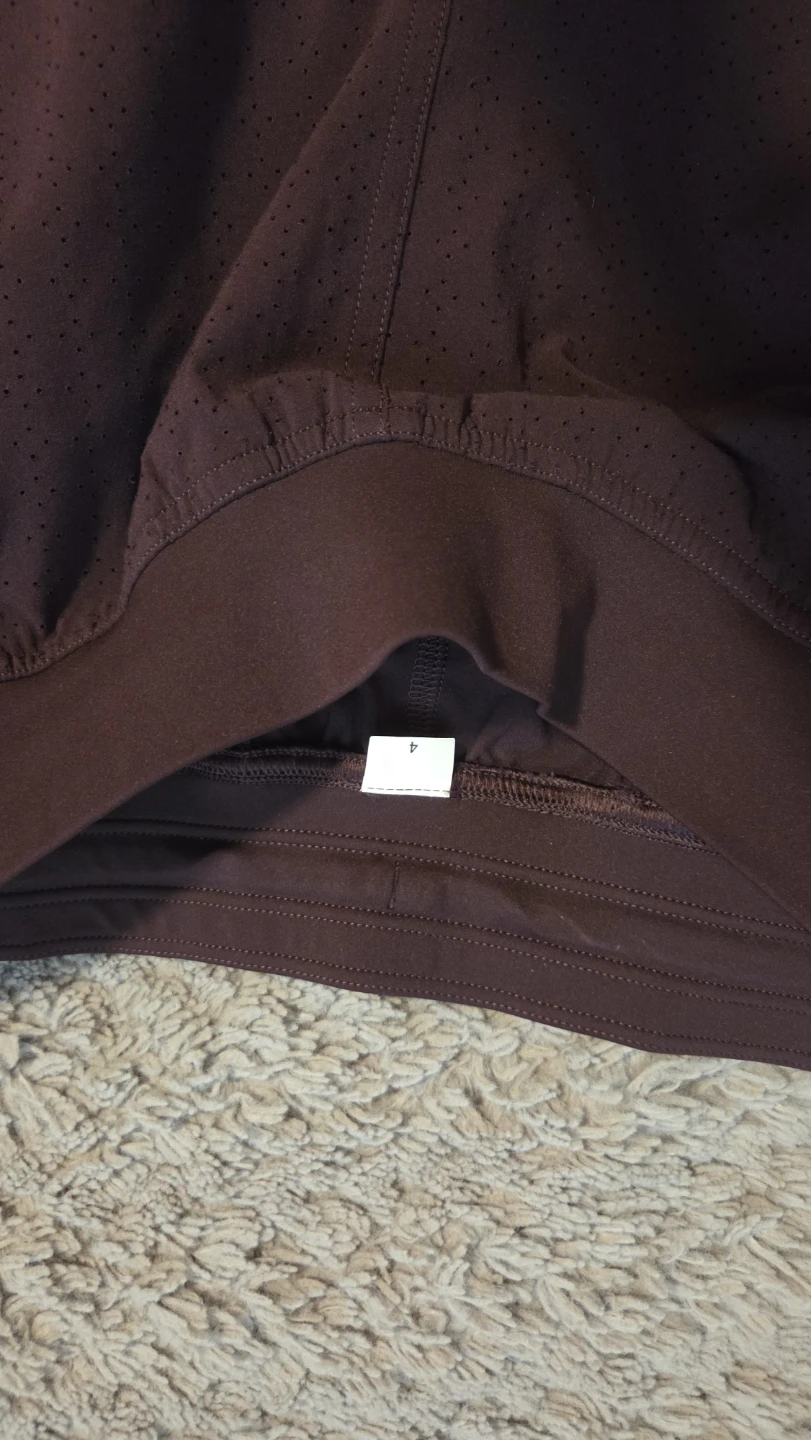 Lululemon Burgundy Perforated Joggers Size 4 - photo 4