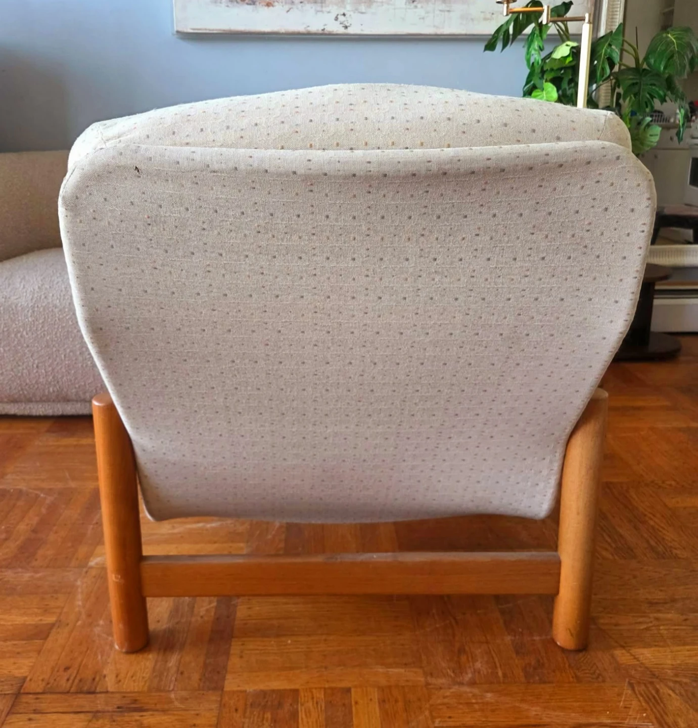 MCM Solid Teak Accent Arm Chair (Delivery Available) - photo 4