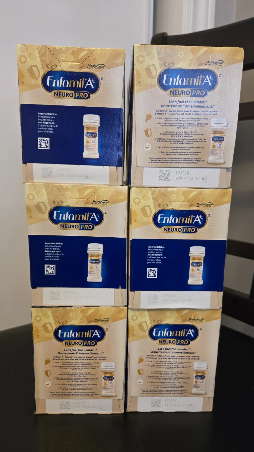 37 Bottles of Enfamil A+ Baby Formula