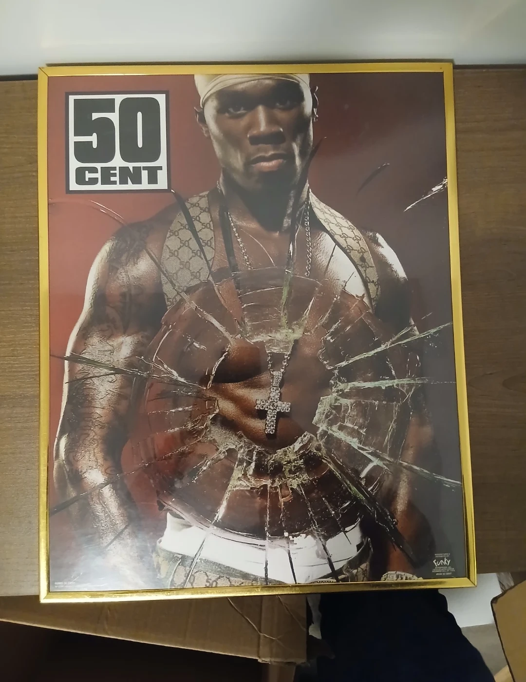 Framed 50 Cent Poster