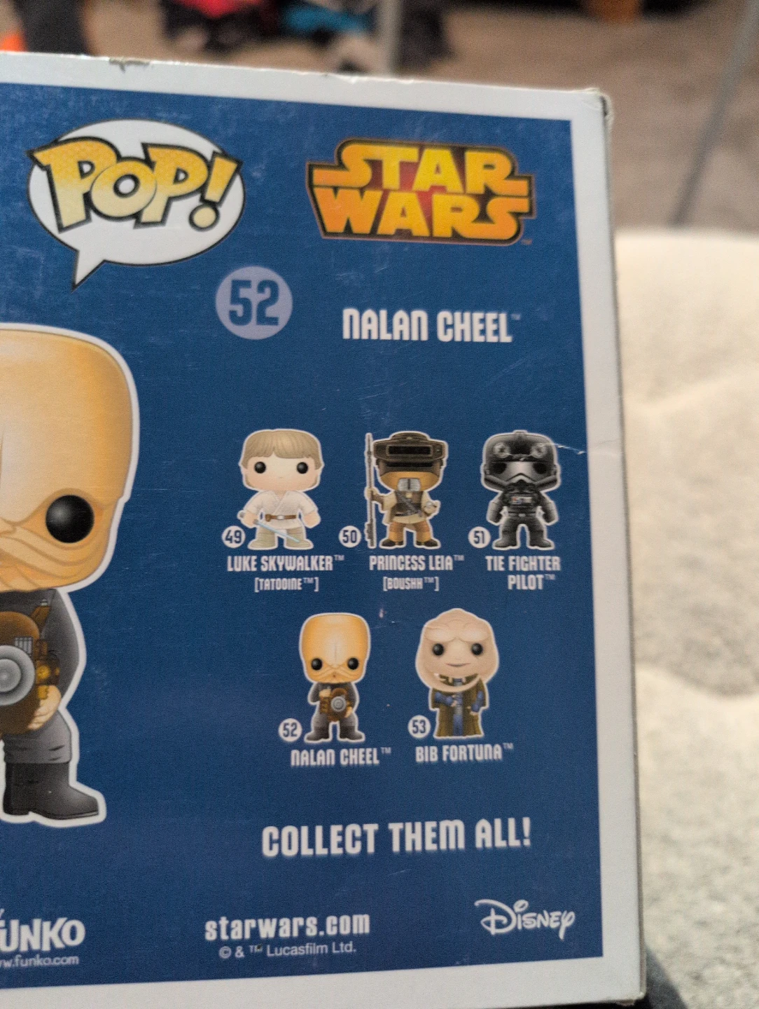 Funko Pop! Star Wars Nalan Cheel #52 Vinyl Bobble-Head - photo 2