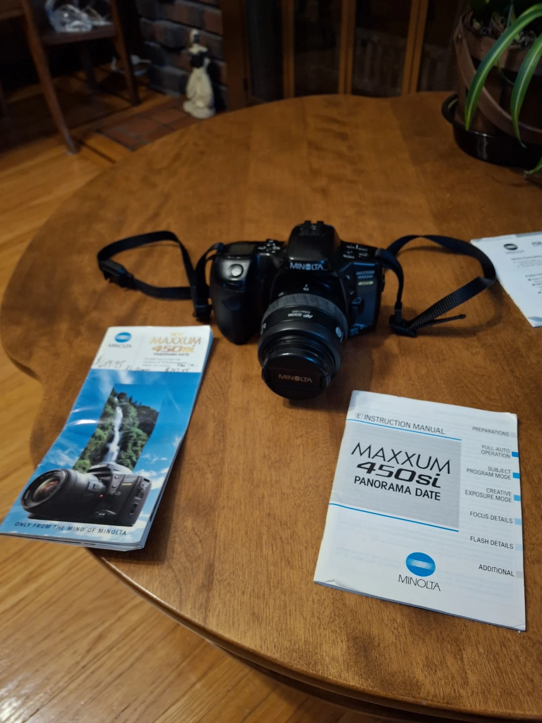 Minolta Maxxum 450si Panorama Date Camera