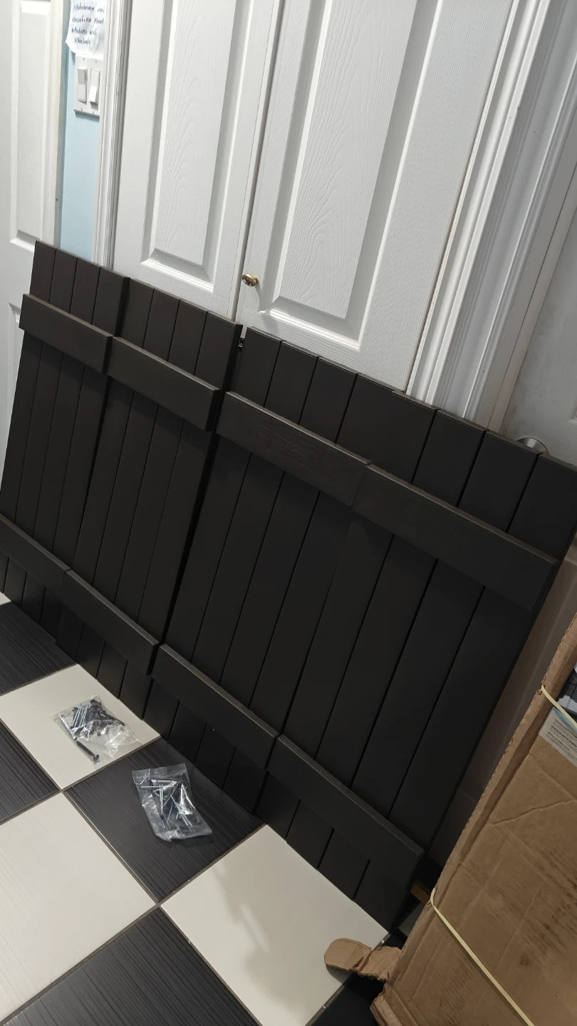 PLUXEN Decorative Shutters - brown - photo 2