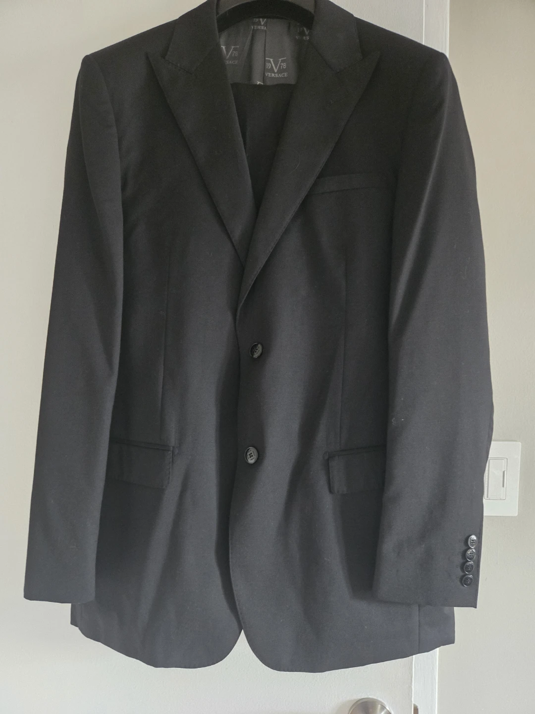 Versace 19.78 Black Suit Jacket - photo 5