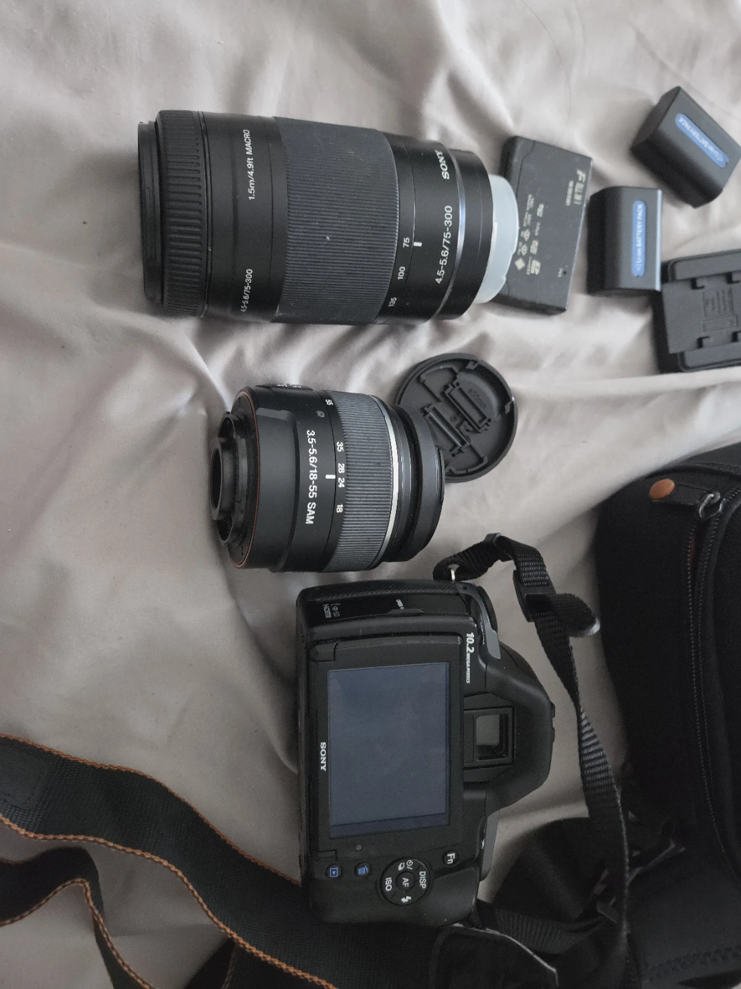 Sony Alpha DSLR Camera Bundle with Two Lenses and Accessories - photo 2
