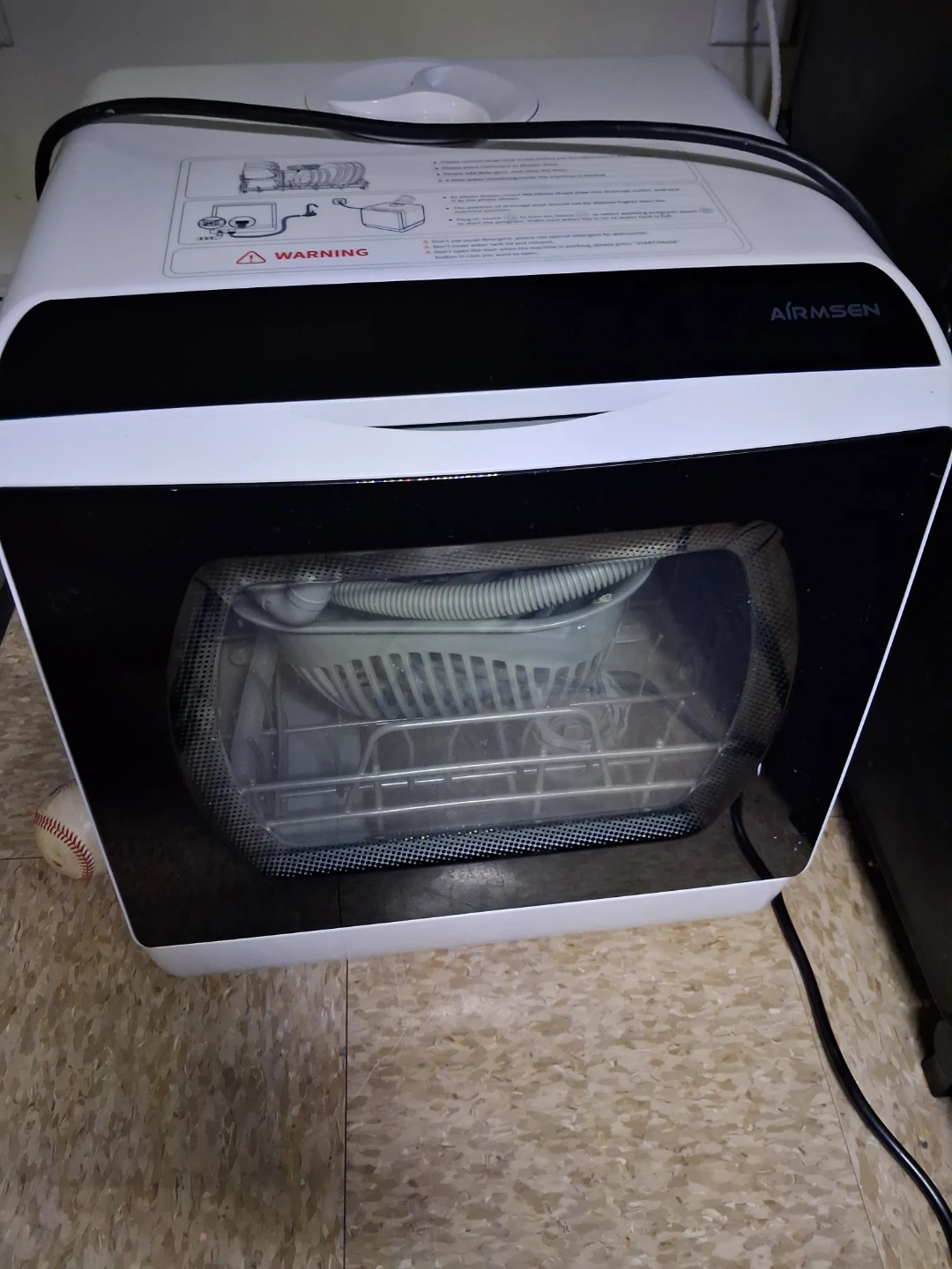 AIRMSEN Countertop Dishwasher