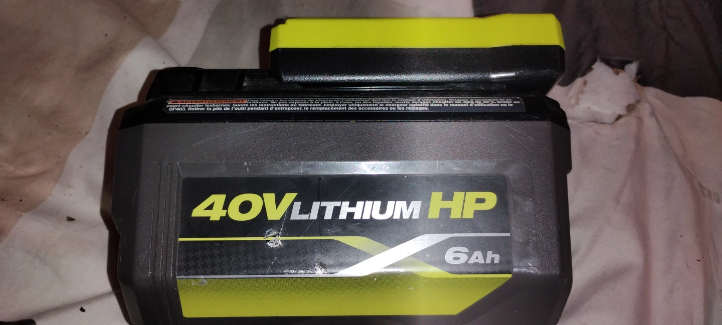 Ryobi 40V Lithium HP 6Ah Battery