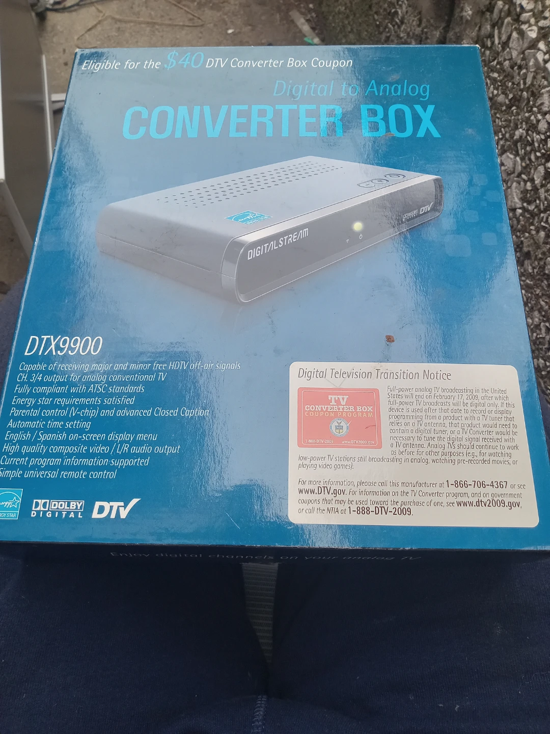 Digital Stream DTV9900 Digital to Analog Converter Box