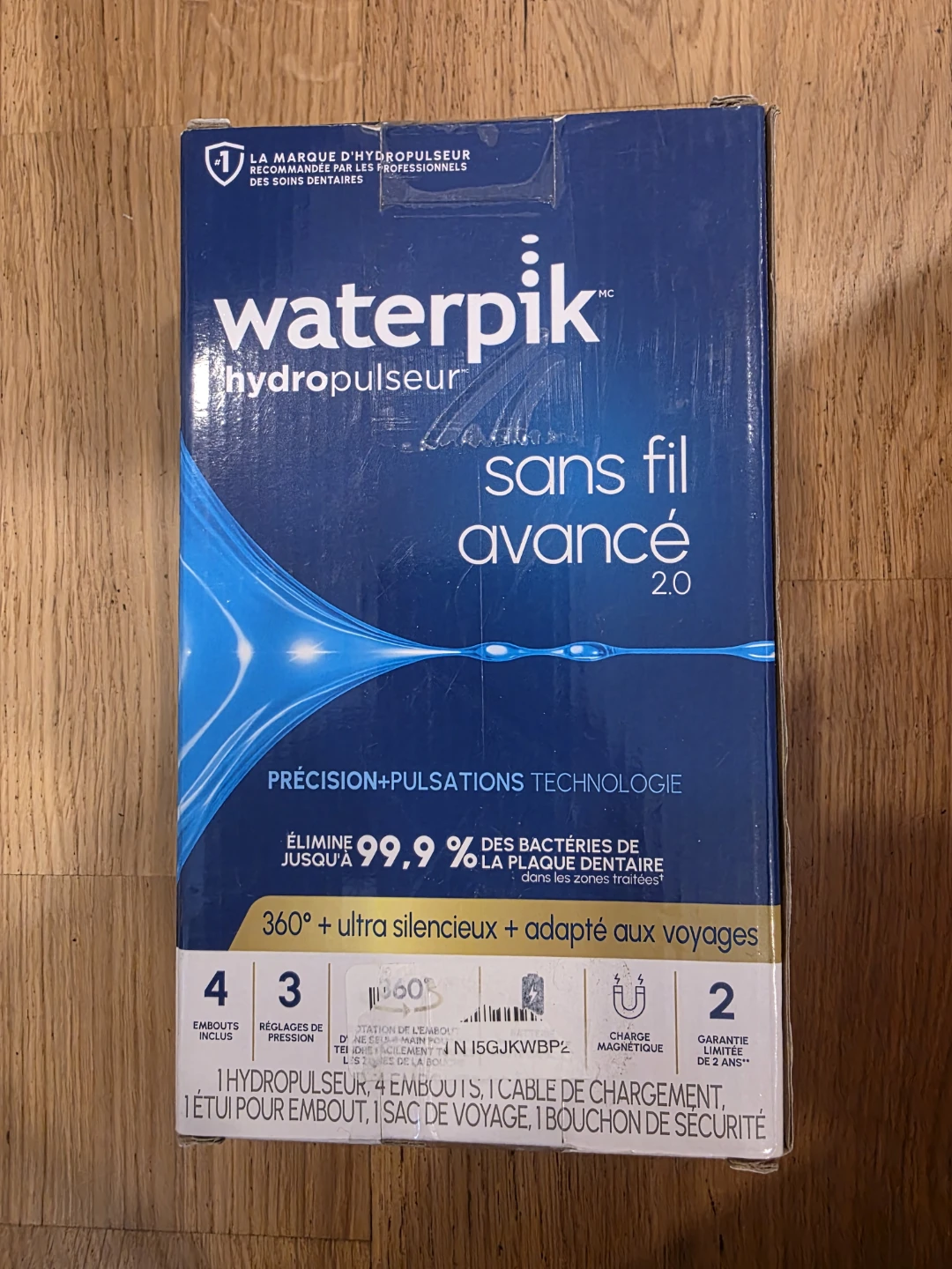 Waterpik Cordless Advanced Water Flosser - Blue - photo 5
