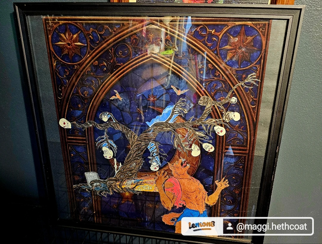 Glow in the Dark Framed Artwork