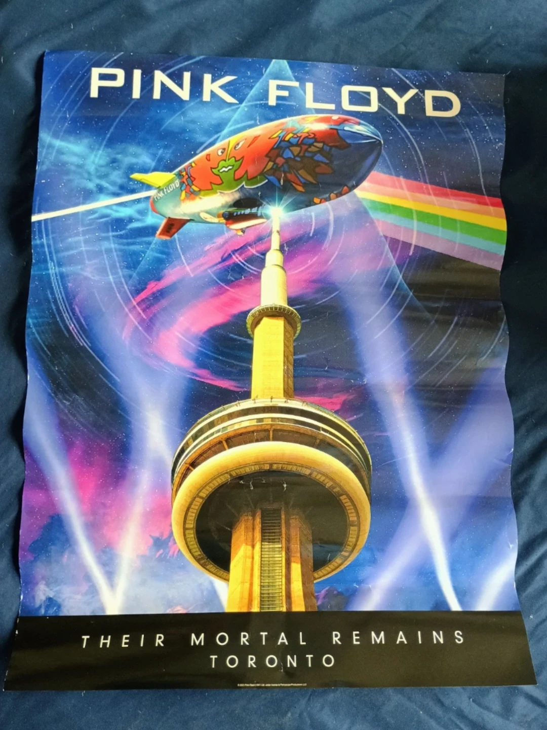 ⚽  Pink Floyd Their Mortal Remains Toronto Poster
