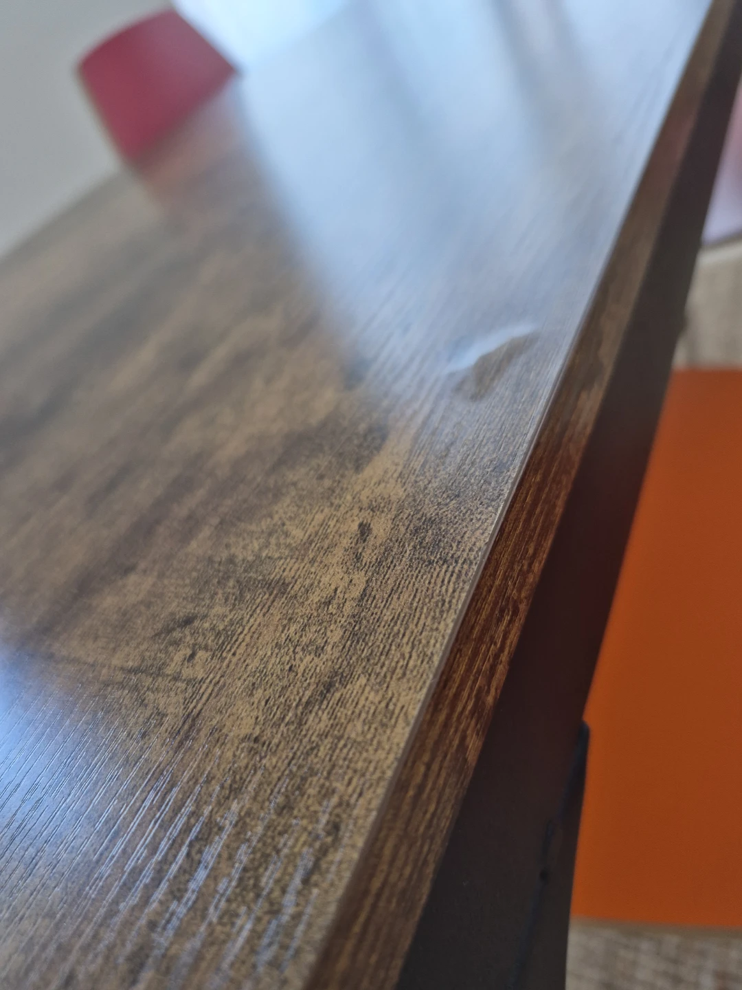 Wood Top Dining Table with Metal Legs - photo 5