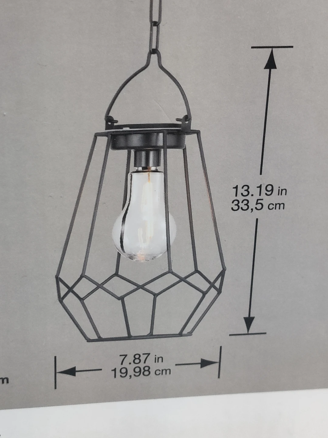 Hampton Bay Wire Diamond Gazebo Light