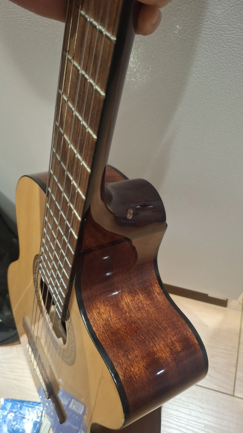 Jasmine JC25CE-NAT Classical Guitar with Gig Bag - photo 2