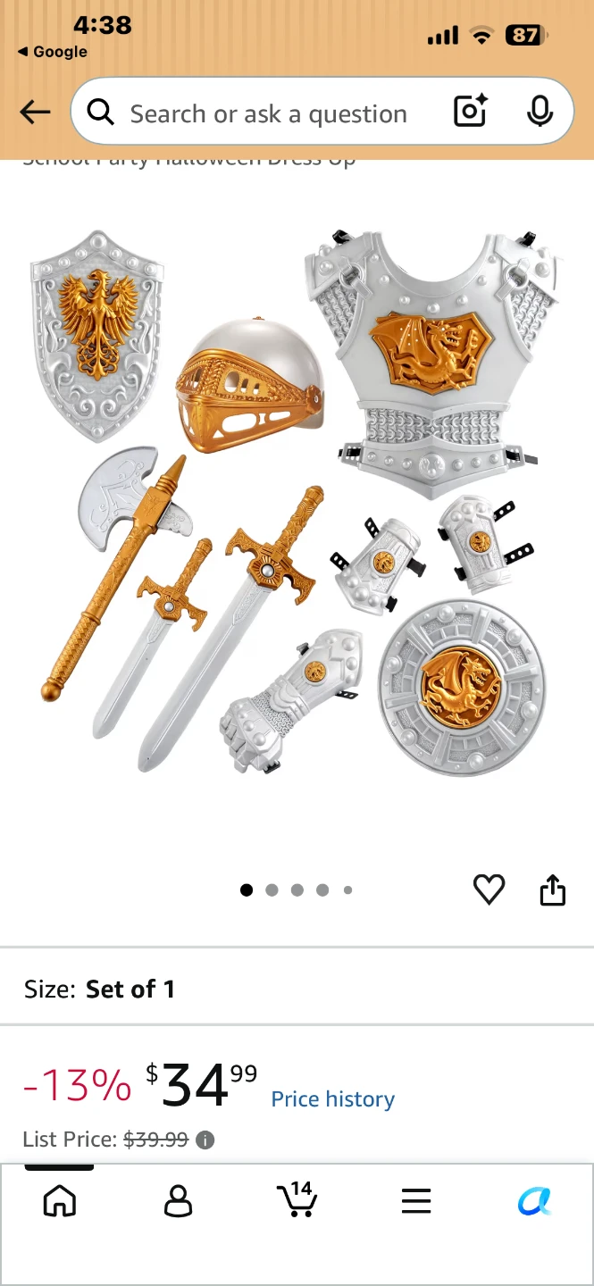 Knight battle gear - photo 2