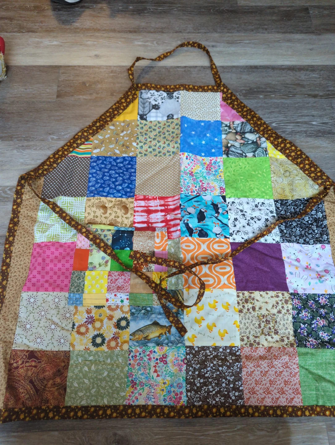 Handmade Quilted Apron ⚽