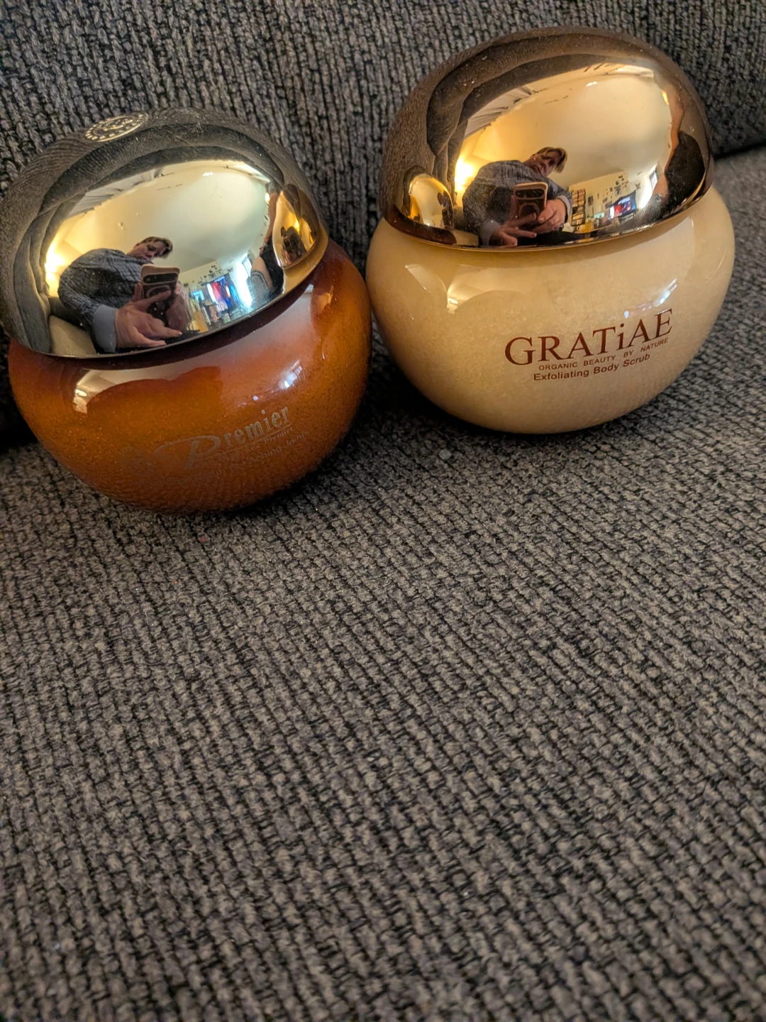 two luxury skincare products pick up in st Albert