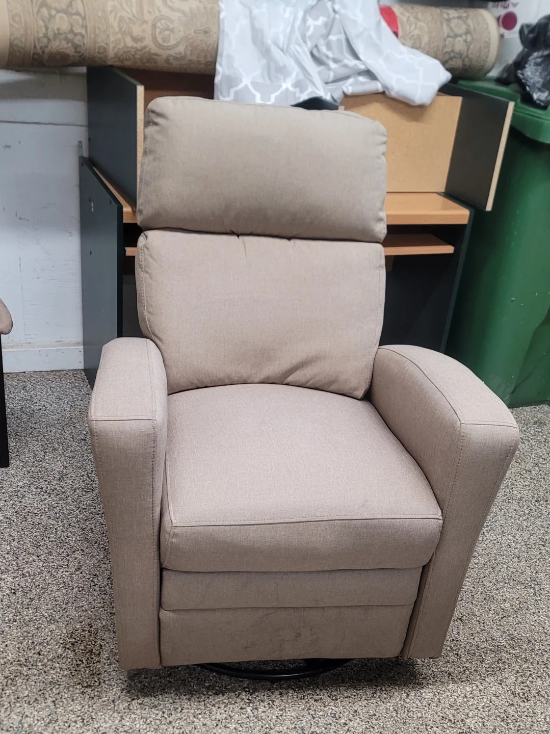 Beige Recliner Chair