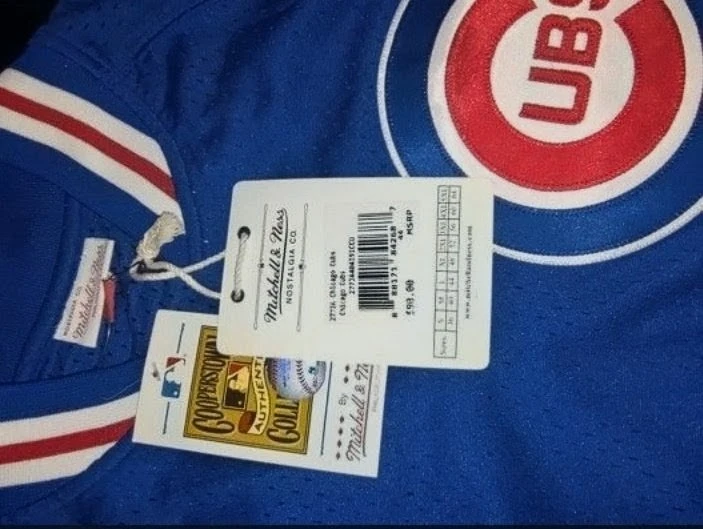Mitchell & Ness Chicago Cubs Jersey - photo 2