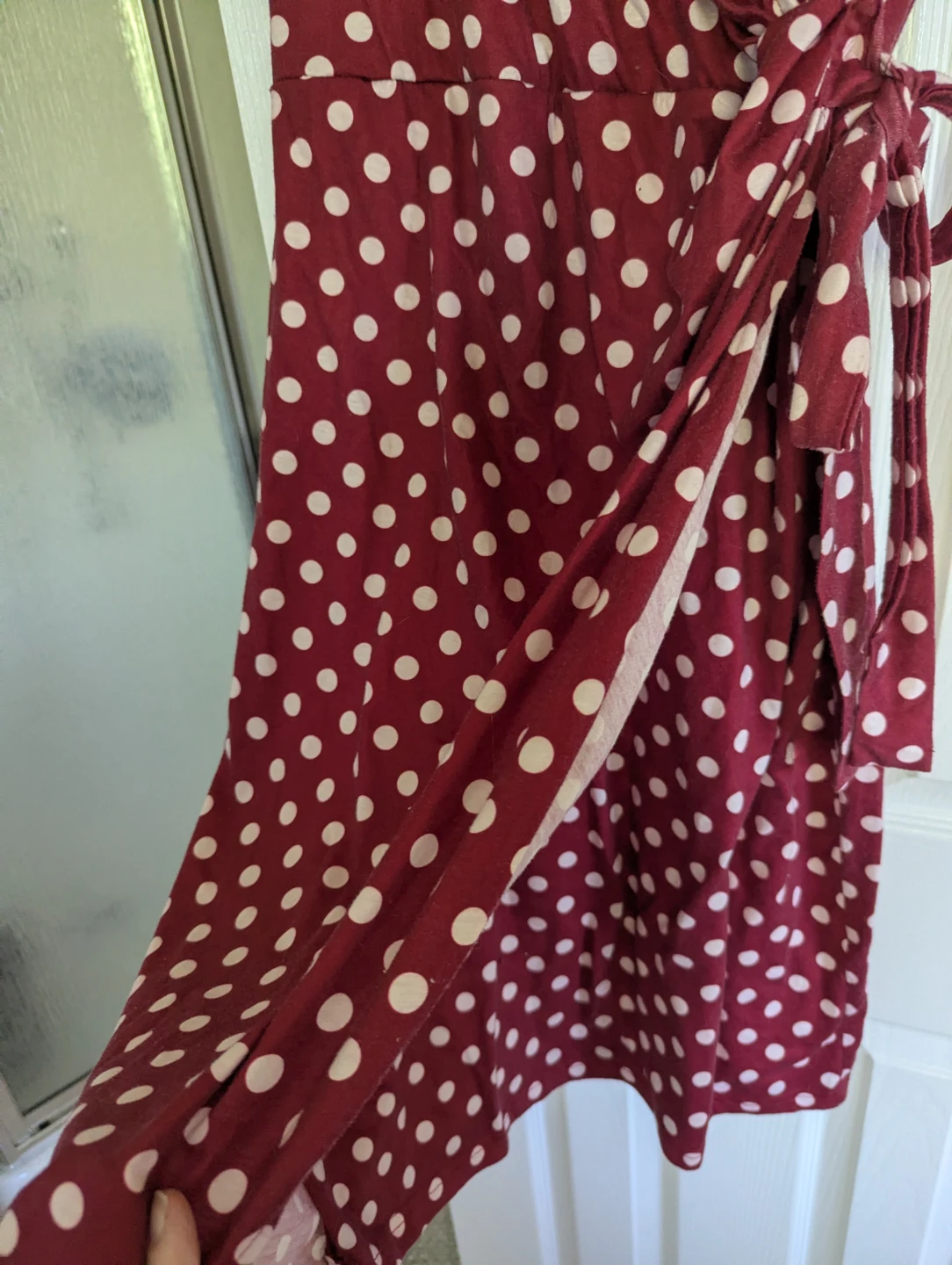Lyrur Women's Polka Dot Wrap Dress - photo 3