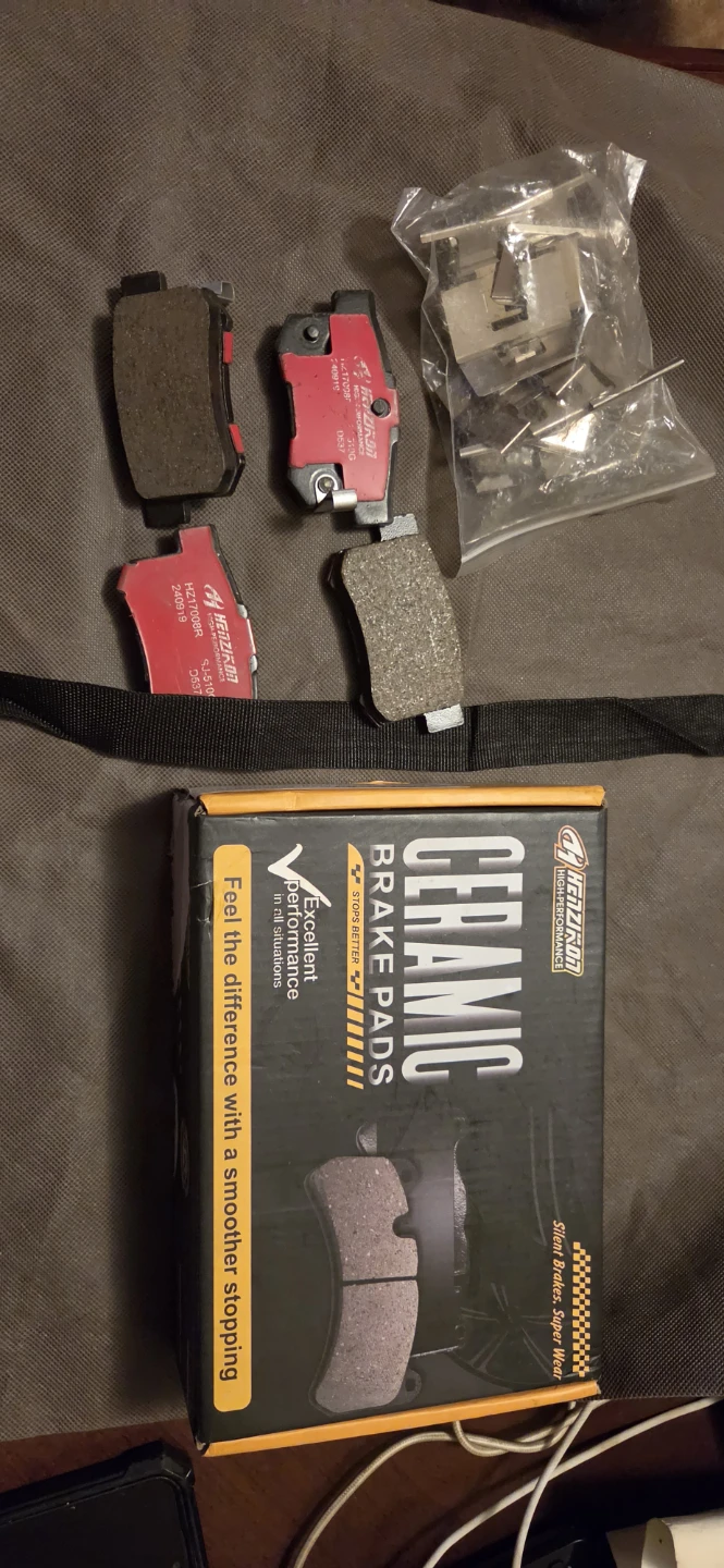 HEZIKON Ceramic Rear Brake Pads HZ537H