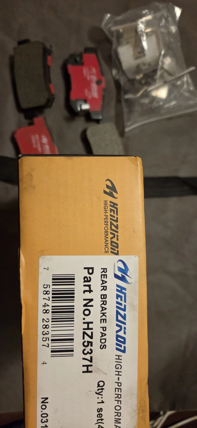 HEZIKON Ceramic Rear Brake Pads HZ537H - photo 2