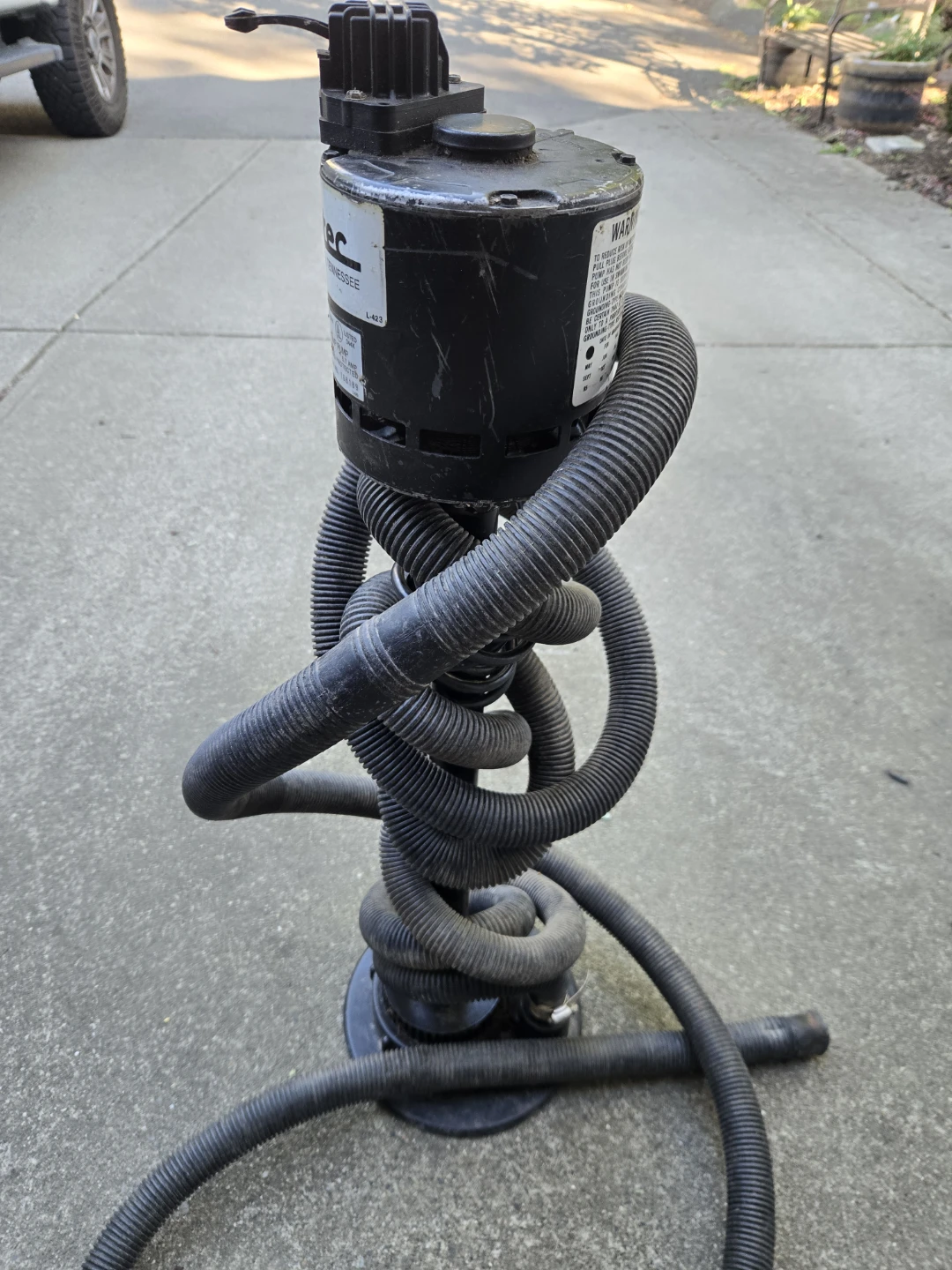 Flotec Pedestal Sump Pump 1/3 HP - photo 2