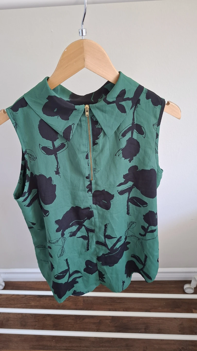 Next Sleeveless Floral Top - photo 2