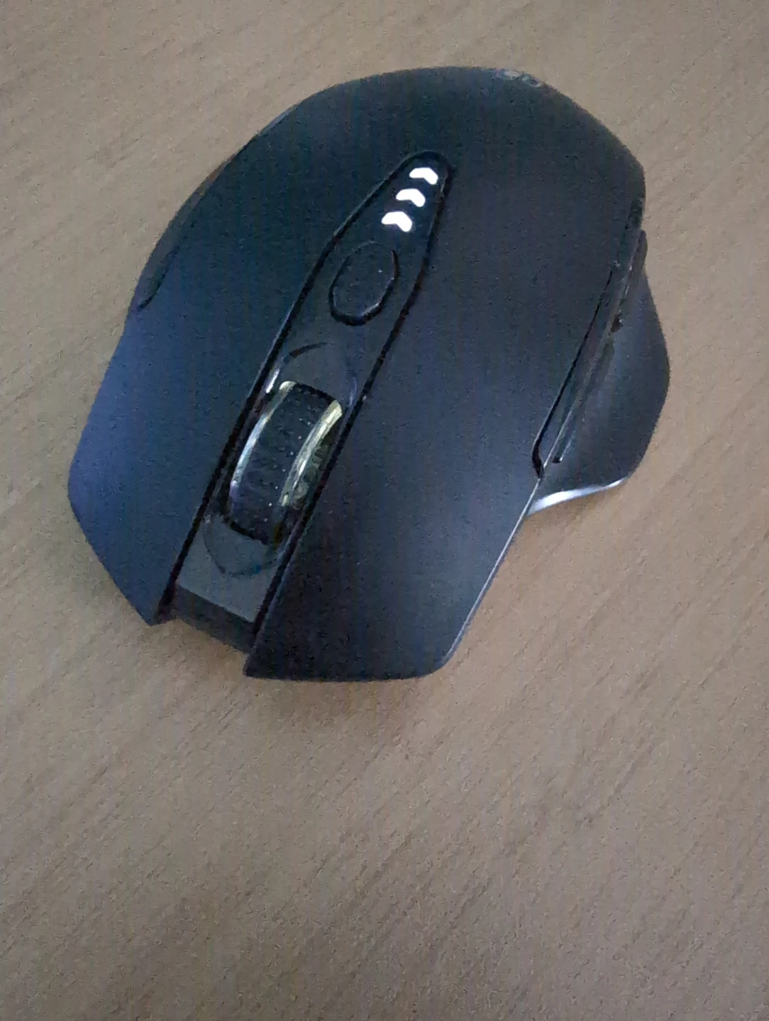 Black Wireless Computer Mouse