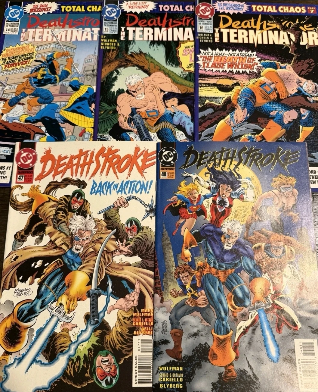 Deathstroke Lot (#1-33 and on + Annual 1) Marv Wolfman DC - photo 3