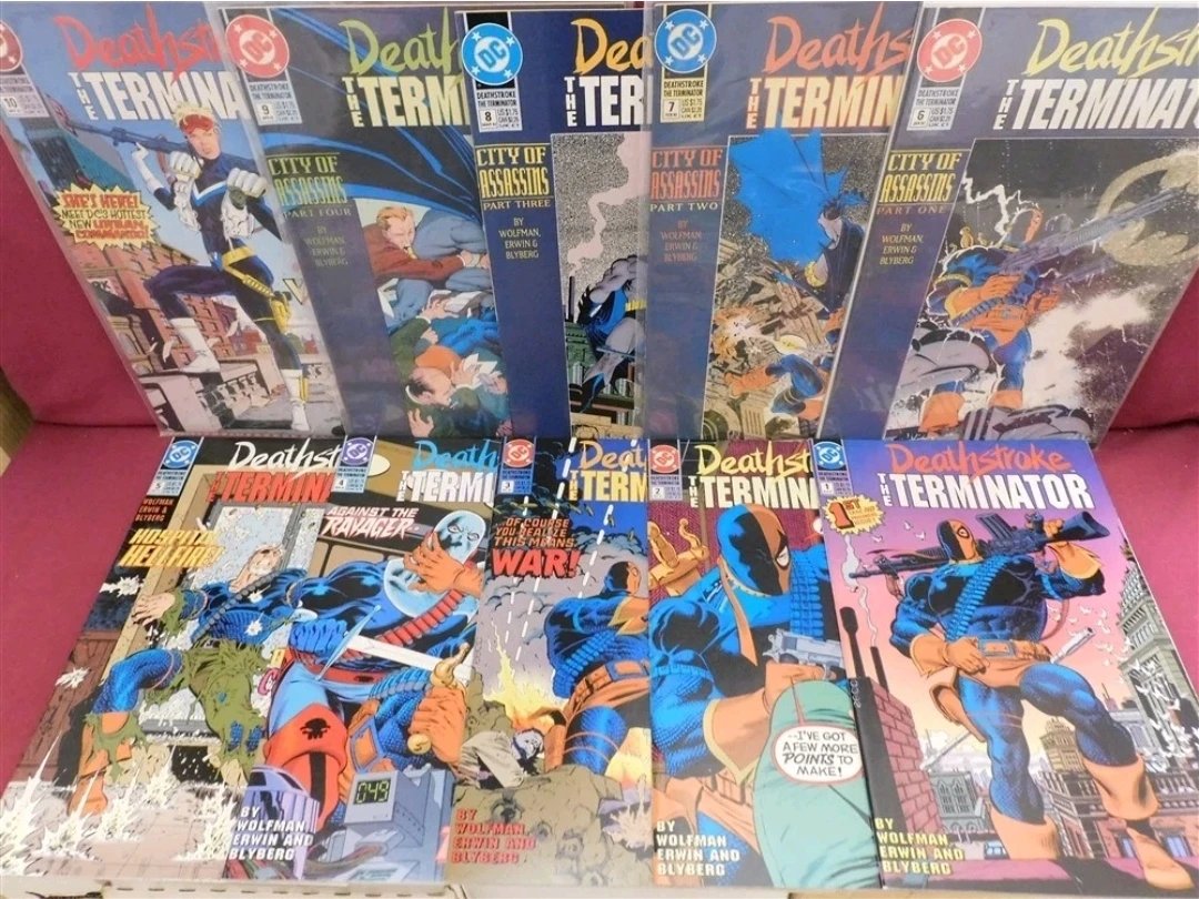 Deathstroke Lot (#1-33 and on + Annual 1) Marv Wolfman DC - photo 4